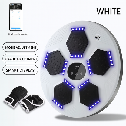 Smart Bluetooth Punching Machine with Light for Home Fitness