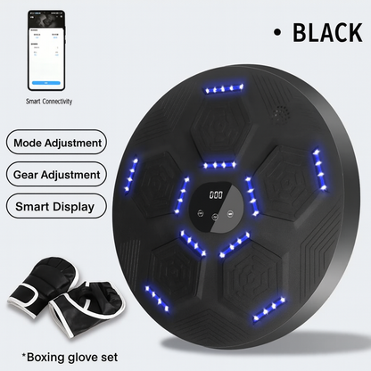Smart Bluetooth Punching Machine with Light for Home Fitness